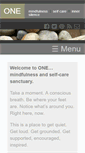 Mobile Screenshot of onemindfulness.com
